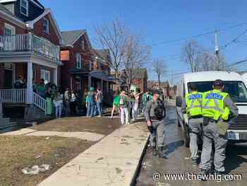 St. Patrick's Day festivities cost Kingston Police $95617 - The Kingston Whig-Standard