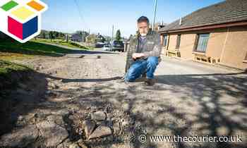 Would you pay £50k to fix the 'most potholed road' in Angus? - The Courier