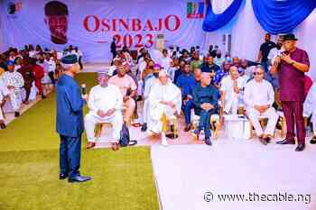 PHOTOS: Osinbajo pays consultation visit Edo, Delta over presidential bid - TheCable