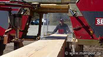 Mobiles Sägewerk: So machte sich ein Zimmermann aus Werneck mit einem besonderen Start-up selbstständig - Main-Post