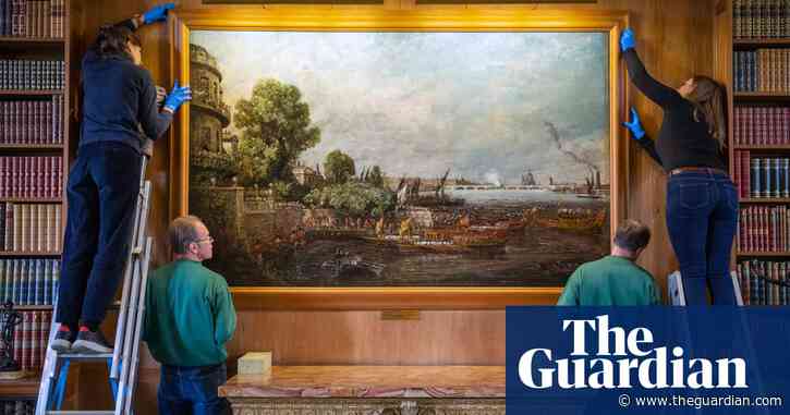 Constable painting of Waterloo Bridge ‘transformed’ by conservation work