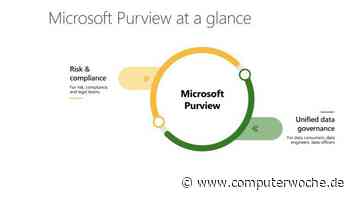 Daten-Management: Microsofts Markenfamilie Purview geht an den Start - Computerwoche.de Live