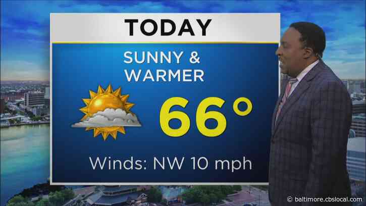 Maryland Weather: Sunny & Breezy