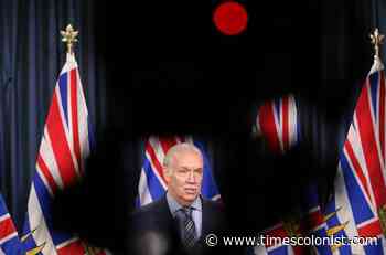 Premier says he's not blaming Ottawa, but B.C. needs federal help to fix 'crumbling' health care - Times Colonist