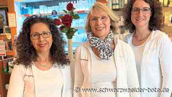 Heute 35 Mitarbeiter: Die Rosen-Apotheke in Nagold   wird   50  Jahre  alt