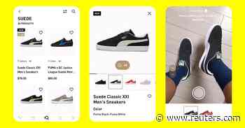 Snap pushes into augmented reality shopping, unveils flying camera - Reuters