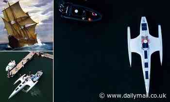 Robotic Mayflower ship sets sail for the US again after first attempt failed