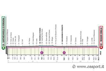 Giro d'Italia 2022, undicesima tappa Santarcangelo di Romagna-Reggio Emilia: percorso, altimetria, orari partenza e arrivo - OA Sport