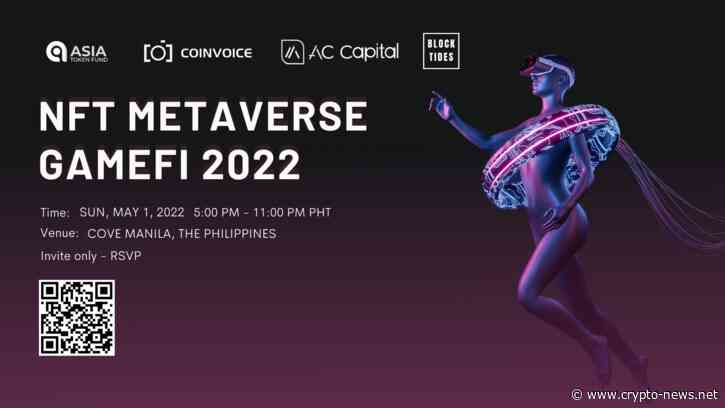 First-ever and largest NFT, GameFi and Metaverse 2022 event in Southeast Asia happening at Cove Manila Philippines