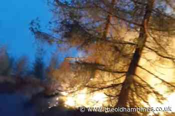 Large fire breaks out in Saddleworth - The Oldham Times