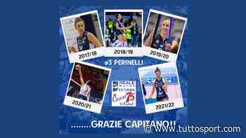 Chieri '76 saluta e ringrazia Elena Perinelli - Tuttosport