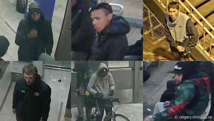 Police seek 6 suspects in stabbing near SAIT LRT station