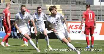 Fußball-Regionalliga Südwest: SV Elversberg - TSV Steinbach-Haiger 3:0 - Saarbrücker Zeitung