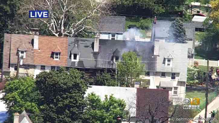 Firefighters Battle 3-Alarm Fire At Multiple Rowhomes In Dundalk
