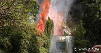 Zware brand in leegstaande woning in de wijk Molekens - Het Laatste Nieuws