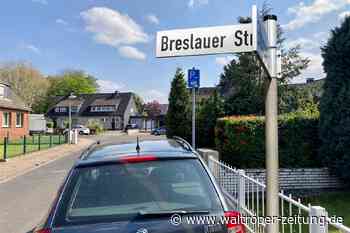 WZ+ Parken auf dem Gehweg der Breslauer Straße in Waltrop soll verboten werden - Waltroper Zeitung