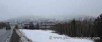 La Gaspésie sous la neige en cette fin d’avril