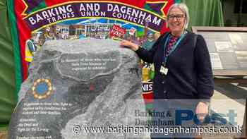 New memorial in Barking to asbestos victims unveiled - Barking and Dagenham Post