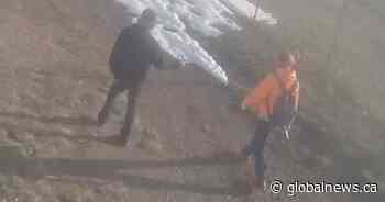 Strathmore RCMP search for 2 men after $100K arson damage at local Jr. high