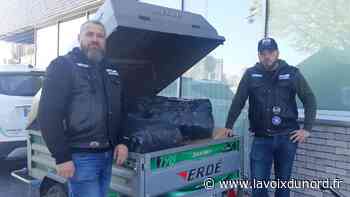 Arras : l'association des Bikers Blue Devils solidaire avec les réfugiés d'Ukraine - La Voix du Nord