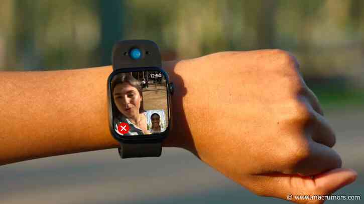 Wristcam Bringing Video Calling Feature to Apple Watch