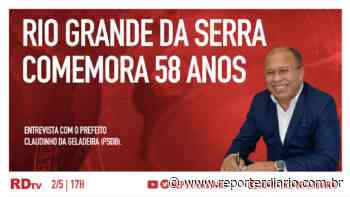 Boletim RDtv 02/05/2022, às 17h: Rio Grande da Serra comemora 58 anos - RD - Repórter Diário