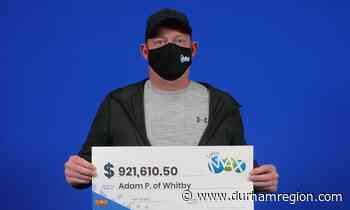 'I started screaming': Whitby man wins big in lottery - durhamregion.com