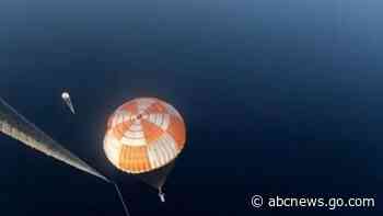 WATCH:  Space firm plans to catch rocket with helicopter