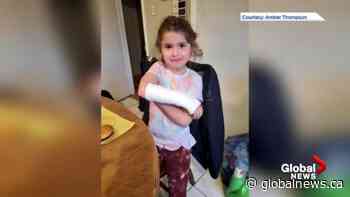 Six-year-old N.B. girl with broken wrist waits almost 19 hours in emergency room