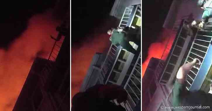Deputy Climbs Burning Building to Save Baby on Top Floor: 'There Were Screams Coming from Everywhere'