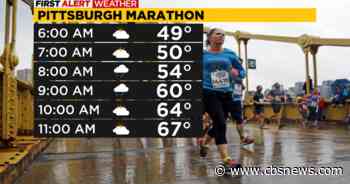Pittsburgh Weather: Storm chances growing as marathon weekend approaches - CBS News