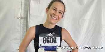 Moms Bond at Starting Area of Boston Marathon at Pumping Station - runnersworld.com