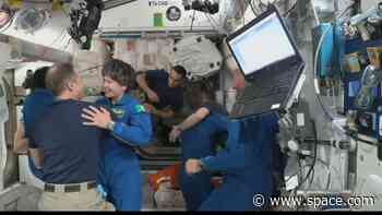 SpaceX's Crew-4 astronauts thrilled after 'eye-watering' space station trip