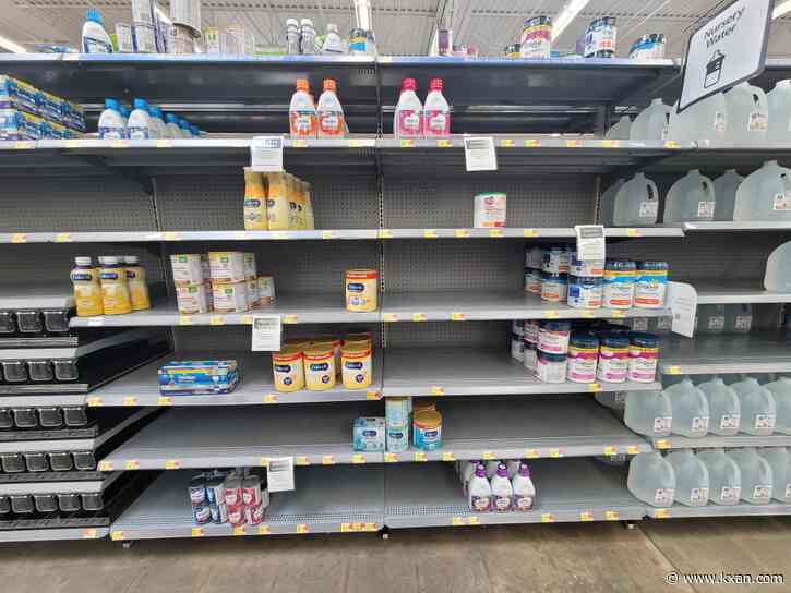 Central Texas families find baby formula shelves nearly bare