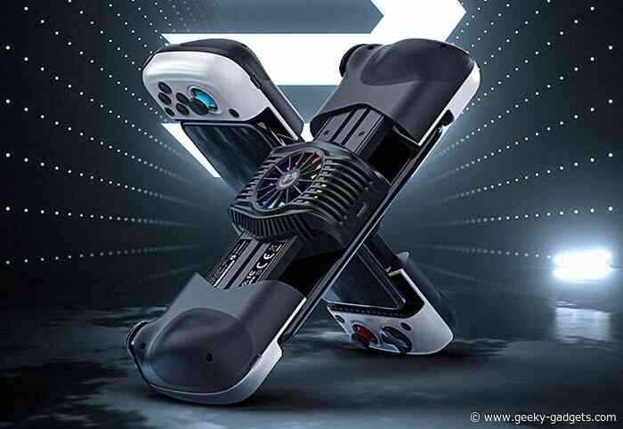 GameSir X3 mobile pro games controller with integrated cooler