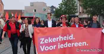 Molse socialisten vieren Dag van de Arbeid met optocht en livemuziek - Het Laatste Nieuws