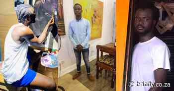 From Poverty to Painter: Meet the Modern Artist who Now Makes Money From His Masterpieces - Briefly