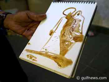 Natural artist: Sudan painter uses tea and coffee to make colours - Gulf News