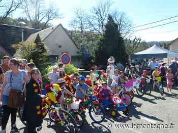 Vélos fleuris, chars, trop bien ! - Saint-Chamant (19380) - La Montagne