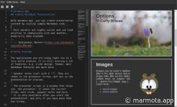 Marmota.app - Simple markdown presentations, just write text
