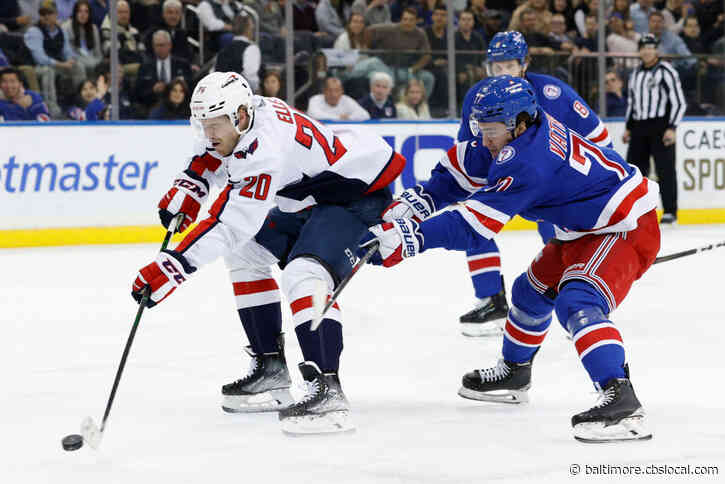 Hunt’s 3rd-period Goal Lifts Rangers Past Capitals 3-2