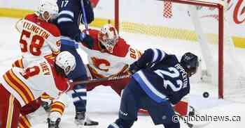 Winnipeg Jets down playoff-bound Calgary Flames 3-1