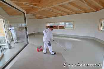 Endspurt beim Bau der neuen Sommerküche für die Grundschule Langenberg - freiepresse.de