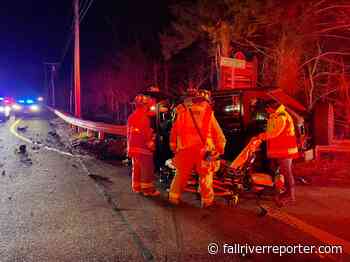 Multiple injuries reported in two-vehicle crash on Route 18 - Fall River Reporter