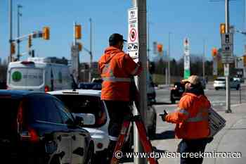 Several arrests, fines as police clear protesters from downtown Ottawa street - Dawson Creek Mirror