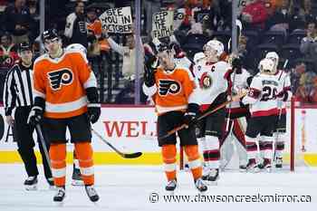 Tkachuk leads Senators past Flyers 4-2 in teams' finale - Dawson Creek Mirror