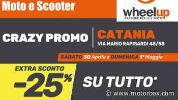 Negozi abbigliamento moto | Wheelup: sconti del 25% in occasione della nuova apertura a Catania - Motorbox