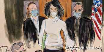 Richterin hält an Schuldspruch gegen Ghislaine Maxwell fest