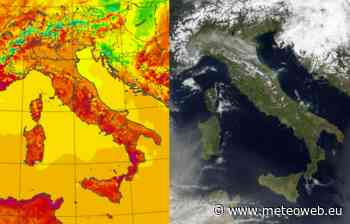 Meteo, le temperature massime di oggi: +28°C a Enna, +14°C a Vipiteno - MeteoWeb