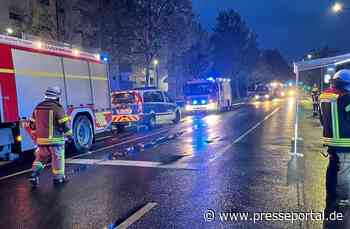 FW Frankenthal: Tiefgaragenbrand in der Mahlastraße